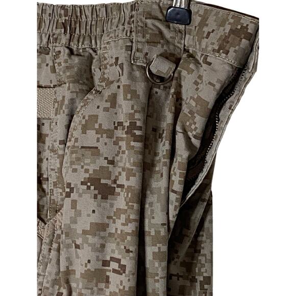 511 Tactical 74251 Mens 32x36 Digital Camo Utility Ripstop Camping Working Pants - Picture 8 of 13